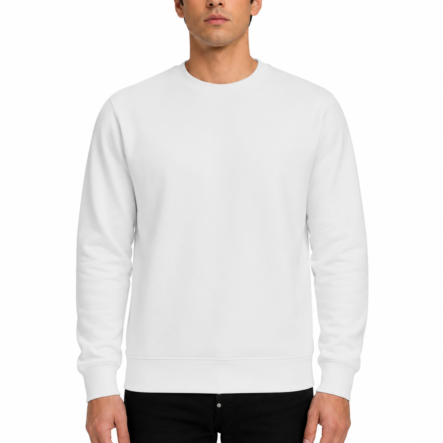 Three-Layer Crewneck Sweatshirt