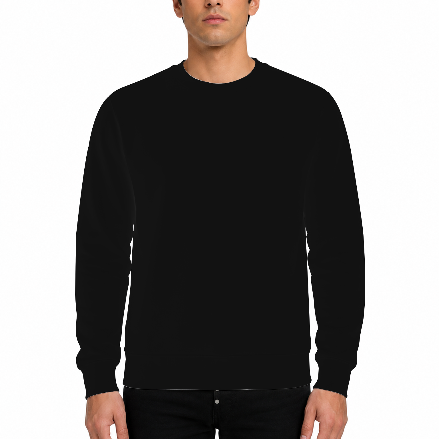 Three-Layer Crewneck Sweatshirt